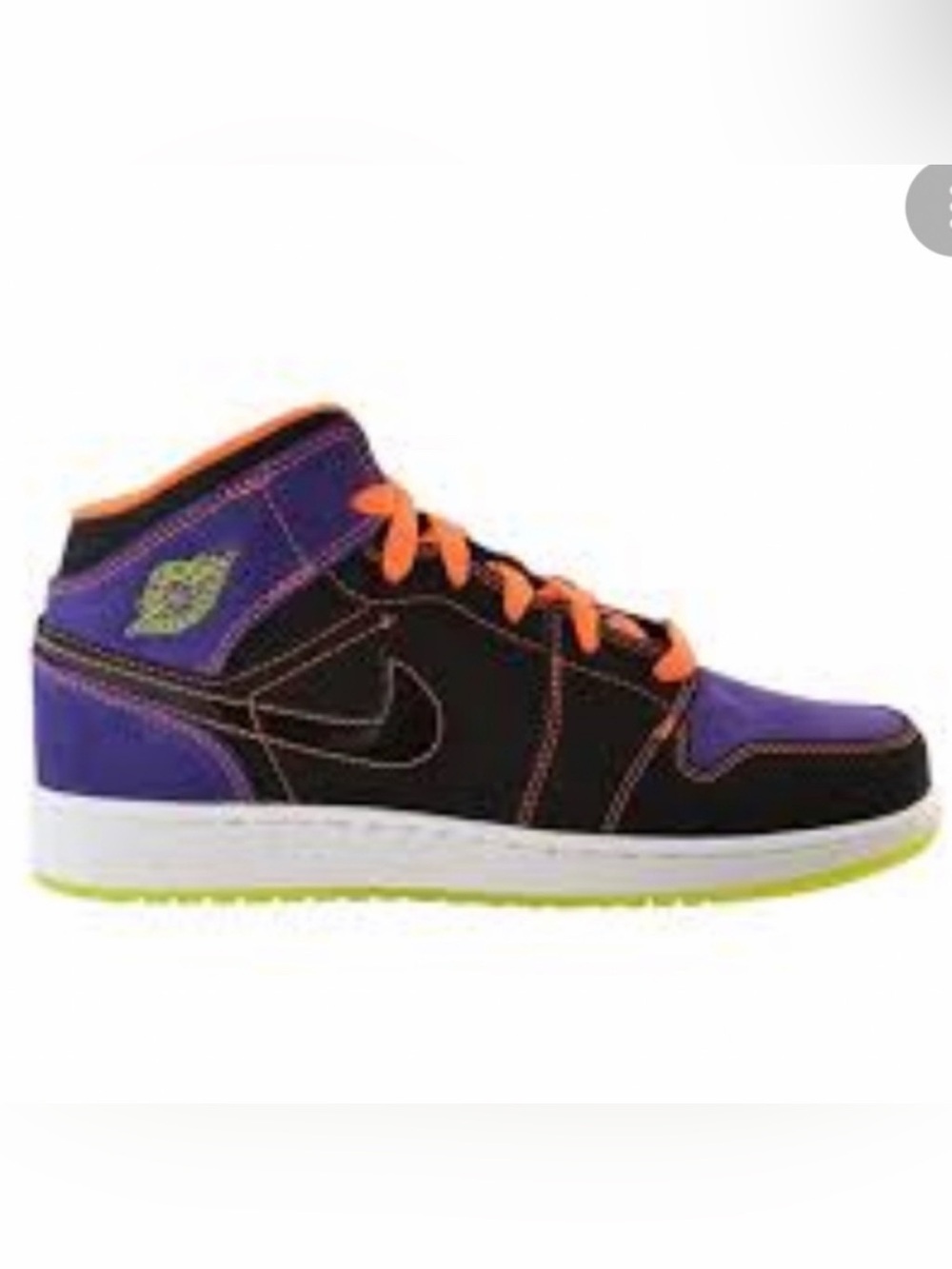 Air Jordan 1 Retro Phat GS “Court Purple” Nike Boys’  Basketball Shoes